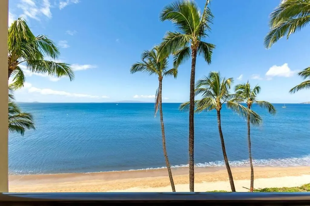 Apartment Sugar Beach Resort 534- Oceanfront With Amazing Views At Sugar Beach Resort Kihei